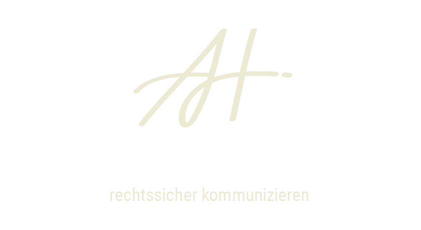 ANNETTE § HAMBURG – rechtssicher kommunizieren